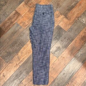 Merona Women's Blue Plaid Capris